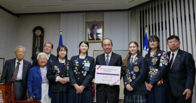 Donation to the Consulate-General of Taiwan in Fukuoka for the relief of damage caused by the earthquake off the coast of eastern Taiwan